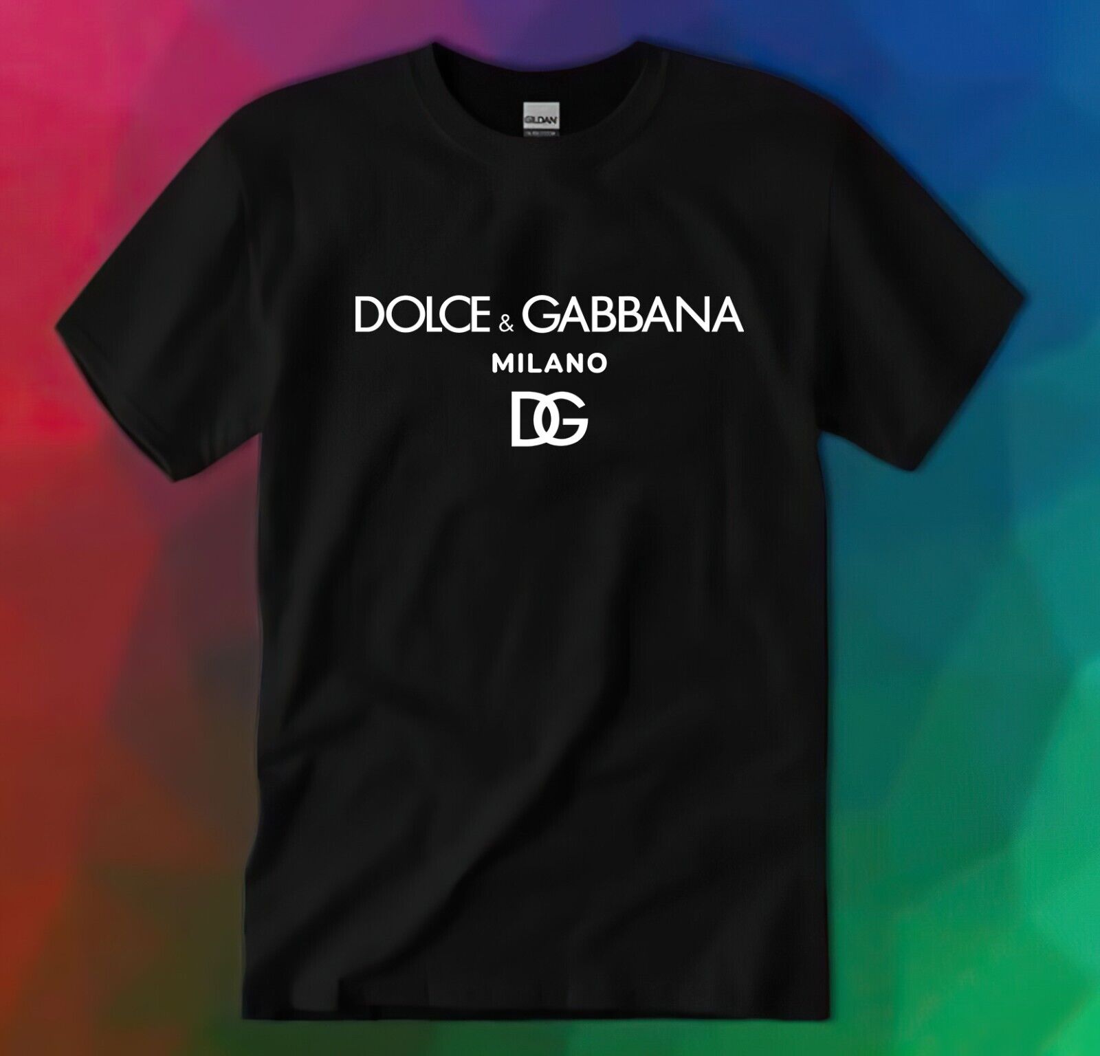 SALE Dolce & Gabbana Unisex Logo T-Shirt Printed Fanmade Size S-5XL
