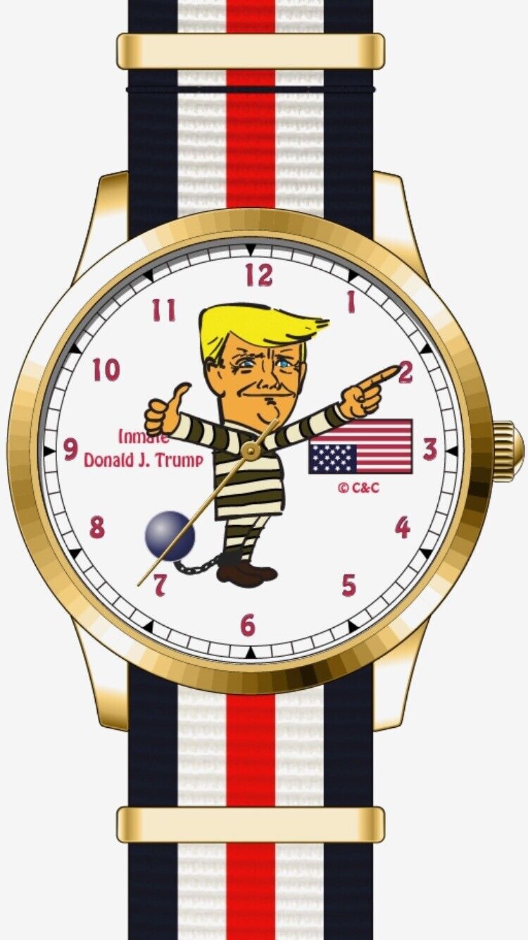 President Donald J. Trump Collectible Jailbird Watch