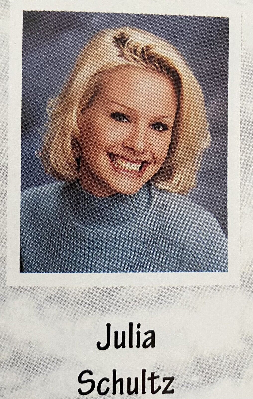 Julia Schultz Senior High School Yearbook Playboy Playmate February 1998
