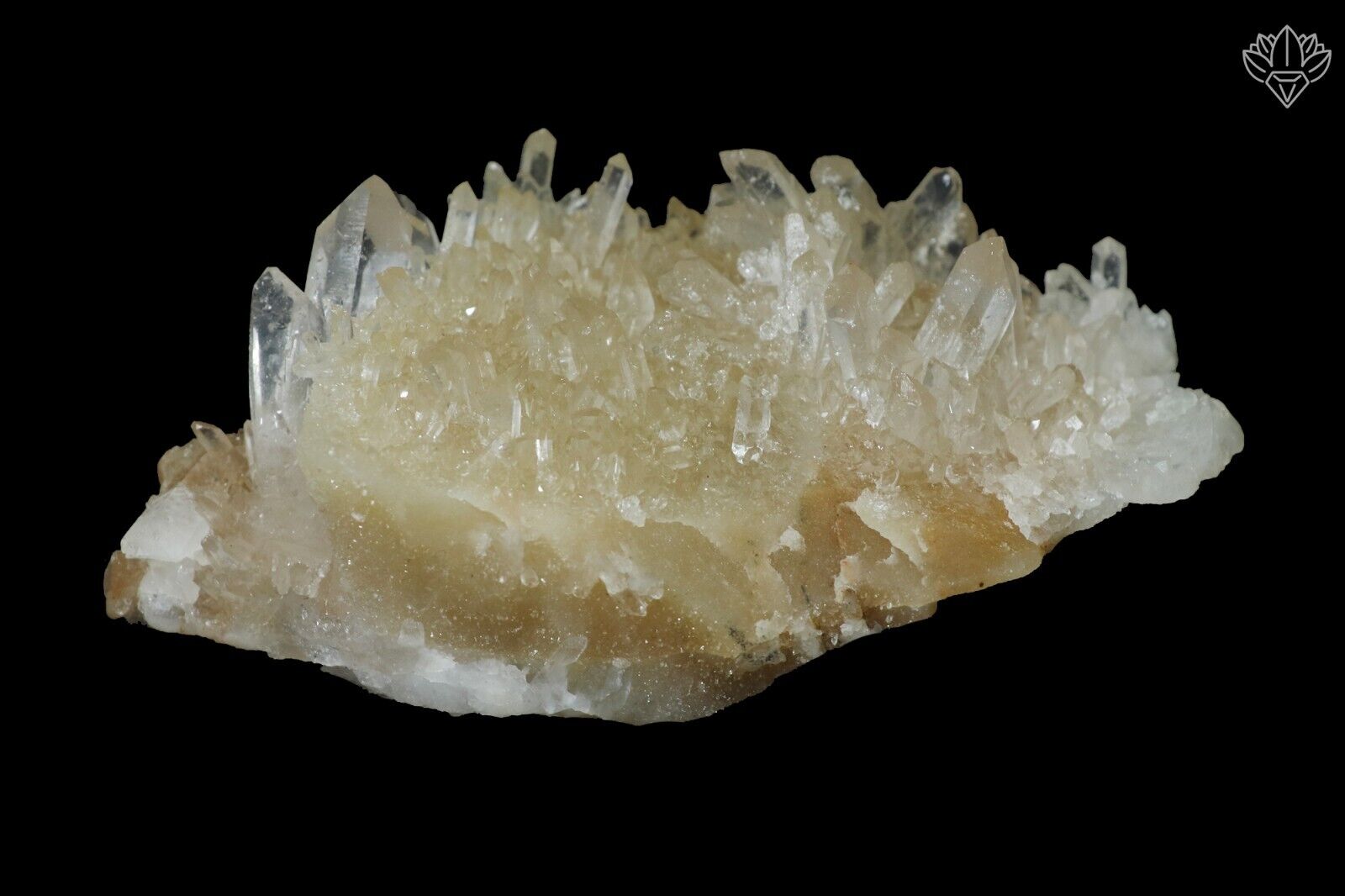 AAA+ Himalayan Samadhi Yellow Quartz Natural Minerals 185g Rough Quartz Specimen