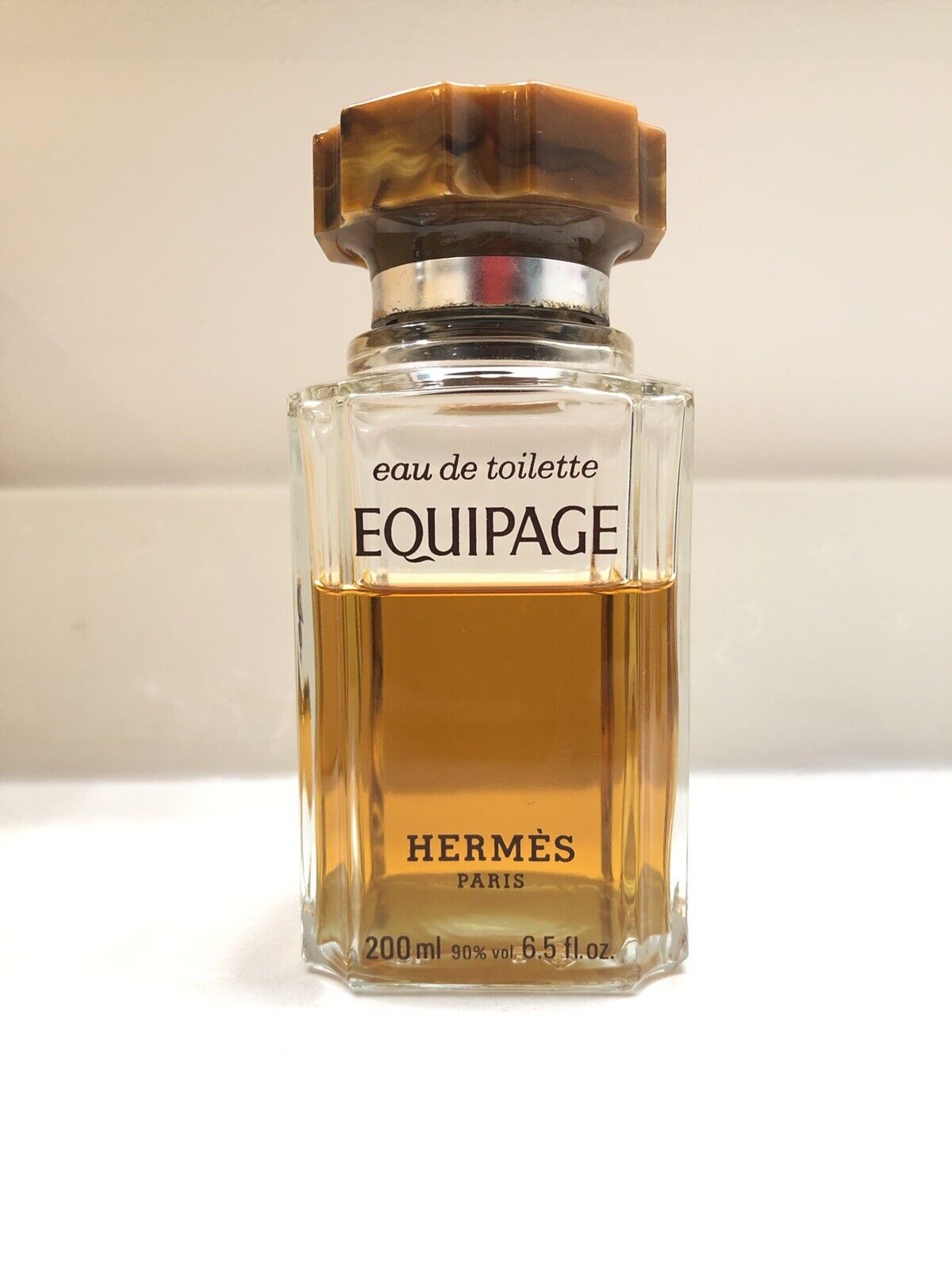 Rare Vintage Equipage Hermes Splash eau de toilette 200 ml bottle