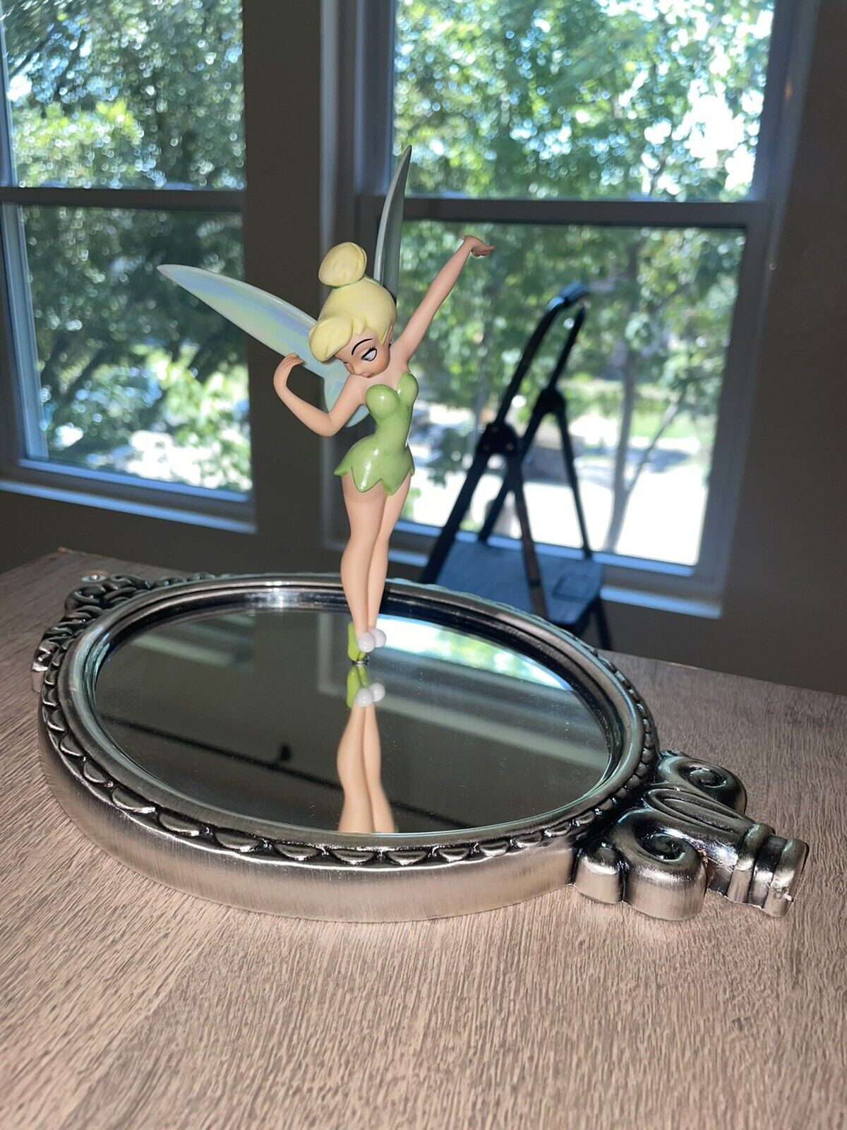 Tinker Bell Pauses to Reflect Peter Pan WDCC Membership Figurine Disney w/ COA