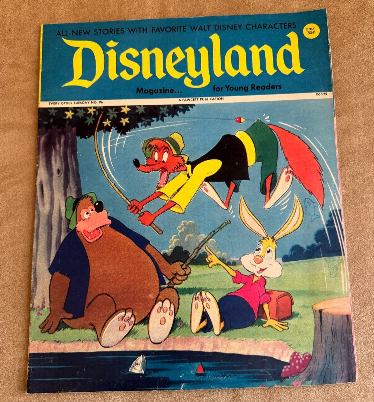 Disneyland Magazine #96 Brer Rabbit Vintage comic story 1974 Song of the South