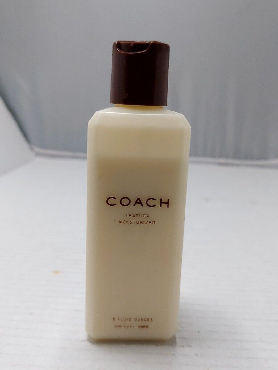 Authentic Coach Leather Moisturizer  3/4 Full Discontinued  (In Preowned Condit)