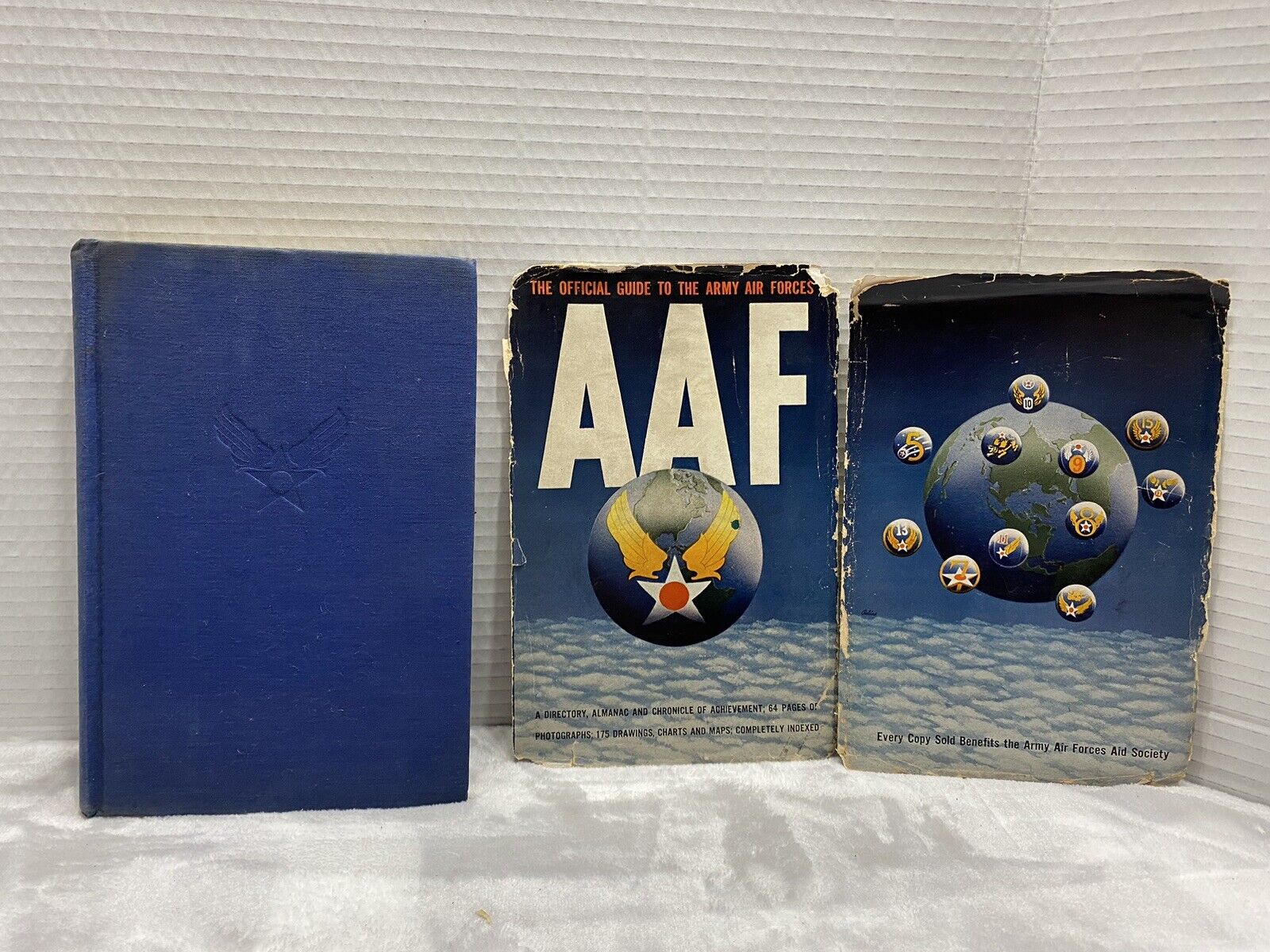 AAF THE OFFICIAL GUIDE TO THE ARMY AIR FORCES 1944 Hardcover Vintage