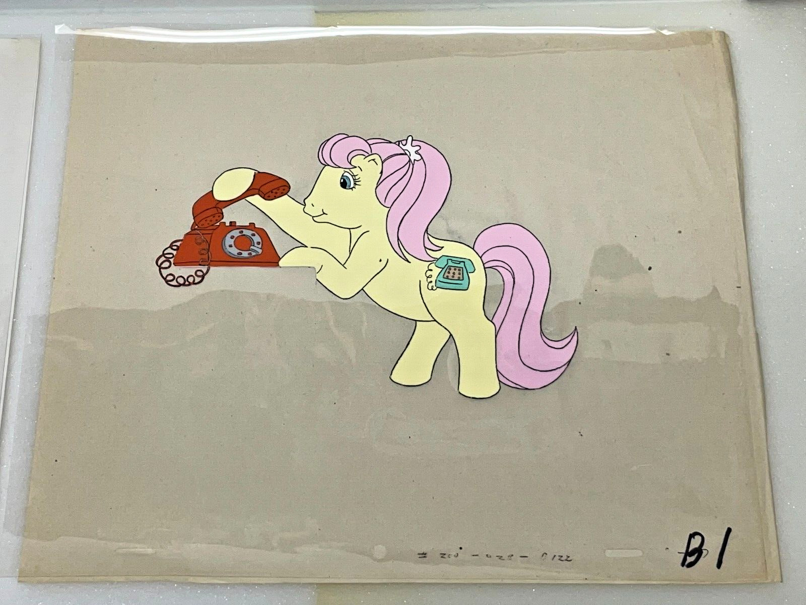 My Little Pony Original Production Animation Cel Misty Tales 1980s 90s B-B1