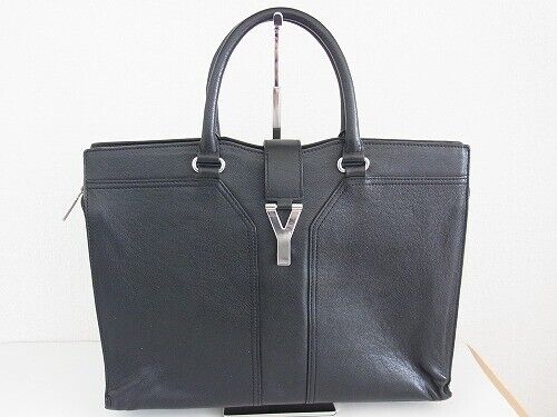 Auth VR16 YVES SAINT LAURENT Y line Men\'s briefcase handbags from Japan