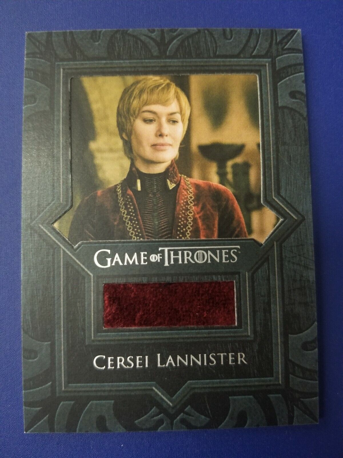 Cersei Lannister (Lena Headey) 2020 HBO AUTHENTIC PIECE OF DRESS #VR16