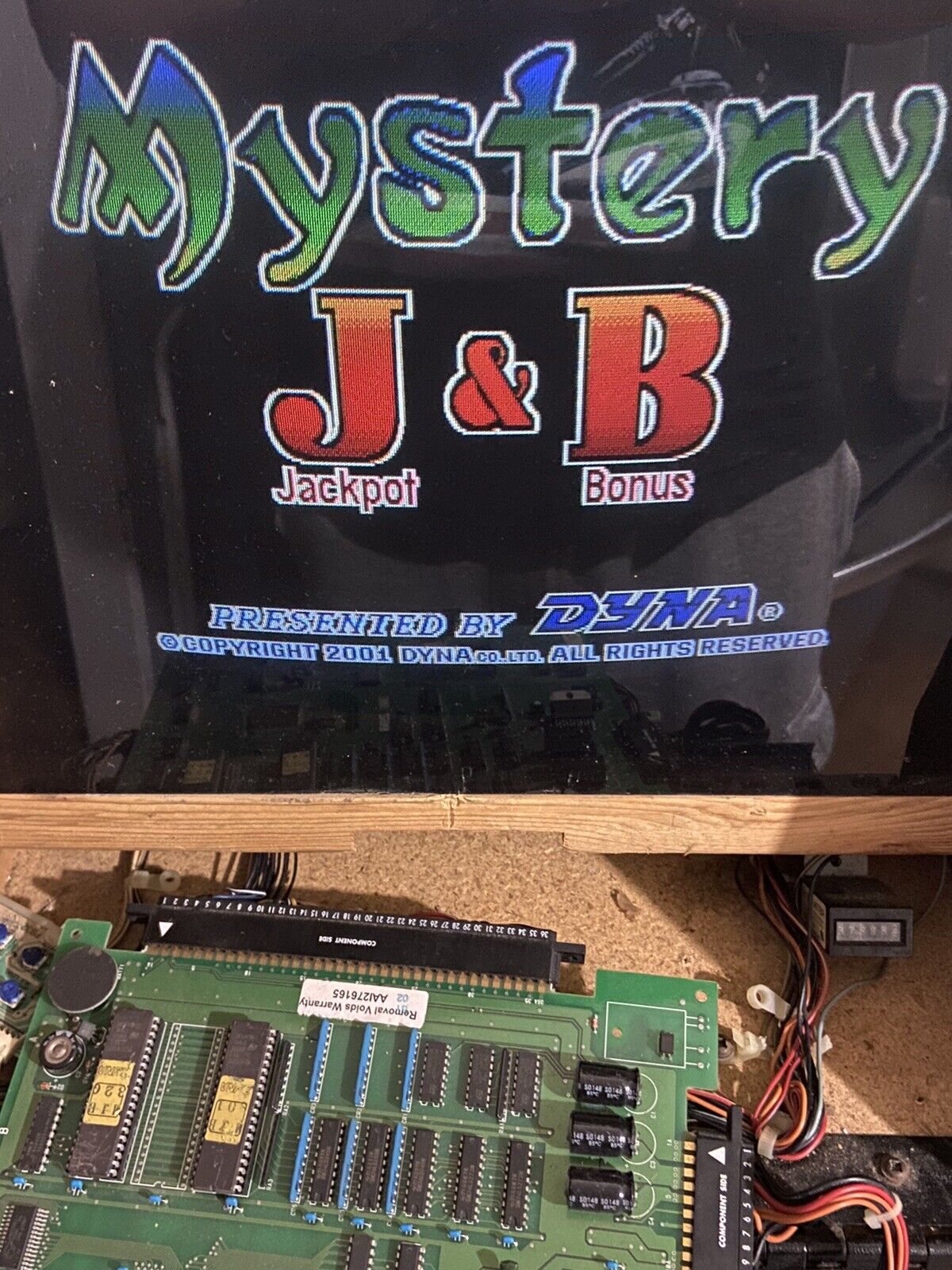 Mystery J&B By DYNA Game PCB Slot Machine Casino