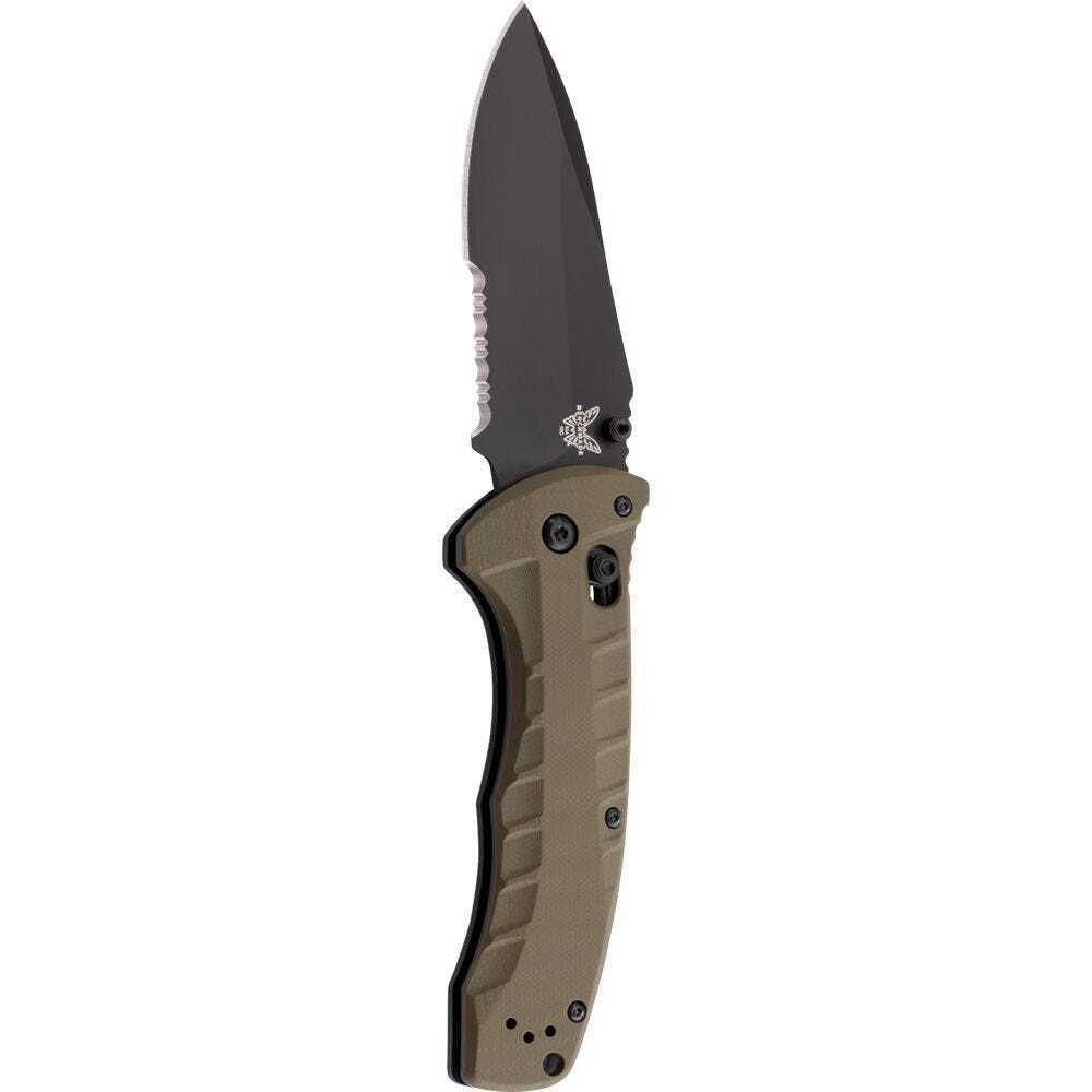 Benchmade Knives Turret 980SBK CPM-S30V Olive Drab G10 Stainless Pocket Knife