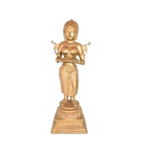 Bronze Goddess Lakshmi Statue Large 31\