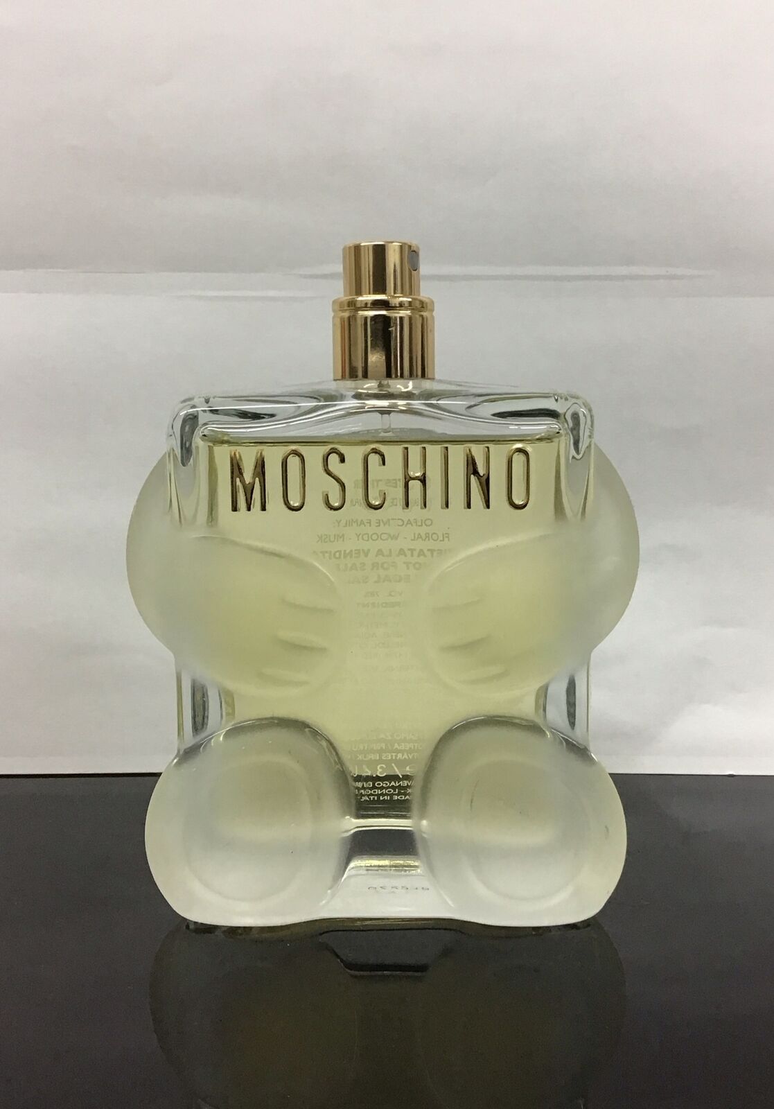 Moschino Toy 2 Eau De Parfum Spray 3.4 Fl Oz/ 100 Ml, As Pictured. No Cap TESTER