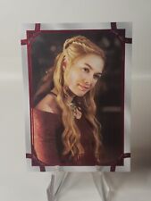 2021 Game of Thrones Iron Anniversary S2 Red Parallel /50 Cersei Lannister SP picture