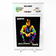 JACK LONDON Pop Portrait Card 2023 GleeBeeCo Holo Figures #JCPP-L /49 Made picture