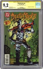 Deathstroke the Terminator #58 CGC 9.2 SS Wolfman 1996 1424449003 picture