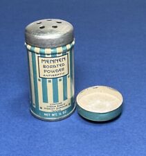 1909 Mennen Borated Powder Antiseptic Tin 2.0”Sample Tin • Excellent picture