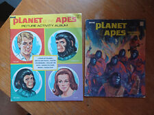 Vintage Artcraft Planet Of The Apes Coloring Book Authorized Edition 1974 C1531 picture