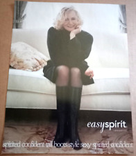 2001 print ad page - beautiful CYBILL SHEPHERD easy spirit shoes Advertising picture