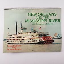 Vintage 1985 Calendar New Orleans Special Edition Illustrated Famous Recipes  picture
