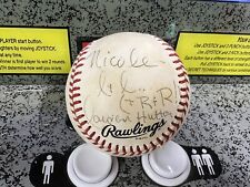 Lauren Hutton Signed Autographed Chub Feeney NL Baseball 