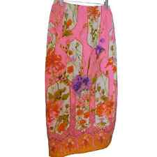 Wilhelmina Quilted Floral Maxi Skirt Size 2-4 READ Vintage picture