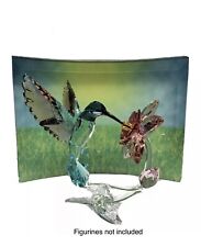 Swarovski Scs Bird  Flower Crystal Display picture