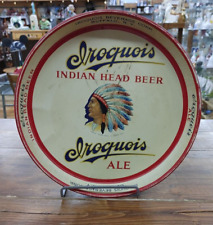 Vintage Iroquois Indian Head Beer Ale Tray Buffalo NY picture