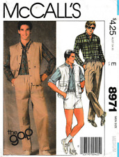 McCall's  Pattern 8971, THE GAP Vest, Shirt, Pants, Shorts 38-40, FF picture