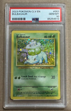 2023 Pokemon Classic Collection 001 Bulbasaur Holo English PSA 10 graded card picture