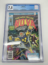 Marvel 1976 Nova #1 CGC 7.5 1st Appearance & Origin of Nova 1976 Graded picture