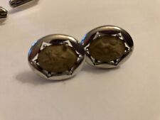 vintage ESTATE STERLING  CUFF LINKS picture