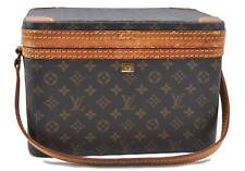 Authentic Louis Vuitton Monogram Cosmetic Hand Bag Vanity Old Model LV 0725A picture