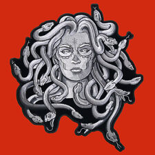 Medusa  EMBROIDERED IRON ON SEW ON 4.0 INCH PATCH BY MILTACUSA picture