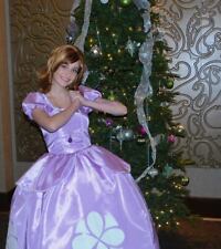 Sofia the First Dress Gown Costume, Adult or Teen - Your Size Busts 26