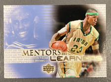 LEBRON JAMES / KOBE BRYANT 2003-04 UD TOP PROSPECTS MENTORS AND LEARNERS - ML5 picture