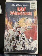 RARE Disney 101 Dalmatians Black Diamond VHS Tape Sealed picture