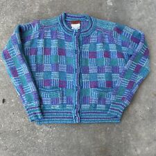 Vintage Missoni For Bonwit Teller Knit Cardigan Sweater 1980s Made In Italy Wool picture