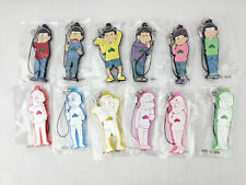 Mr. Osomatsu-san Telematsu Blind Rubber Trading Mascot Keychain Comple Set of 12 picture