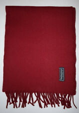 Burberry Scarf Classic Nova Check Lambswool in Maroon Red Color Unisex picture