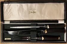 Vintage NEIMAN-MARCUS - Carving Knife Set - Genuine Stag Horn Sheffield England picture