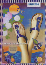 BIRKENSTOCK 1-Page Magazine PRINT AD 2010 woman's feet ankles toes legs picture