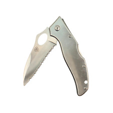 Ariat® Serrated Folding Silver Knife A710010036-M picture