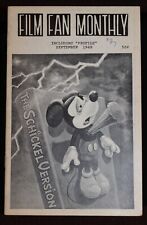 Mickey Mouse Walt Disney 1968 Film Fan Monthly Hollywood Richard Schickel picture