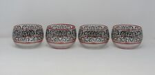 Lot of Four Caimbridge Tally Ho Finger Bowls with D/1007 Lace Decoration picture