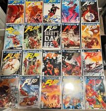 Flash - DC Comics - Rebirth Lot First Print Lots and Variants 80+ Mylar Comics picture