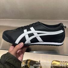 Retro Onitsuka Tiger MEXICO 66 Sneakers Black/White Men's/Women's Athletic Shoes picture
