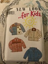 New Look For Kids Sewing Pattern 6298 Uncut  picture