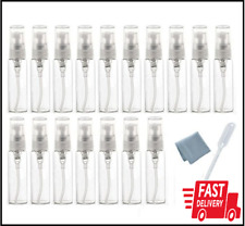 Elfenstal- 20pcs Empty 10ml Clear Fine mist Atomizer Glass bottle Spray Perfume picture