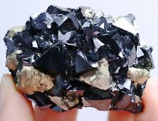 85g Natural Rare Black Marmatite & Pyrite Mineral Specimen/Inner Mongolia China picture