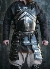 Medieval Armor FULL SUIT Dwarf Blackened LOTR Halloween Cosplay Costume Armor picture